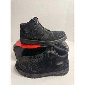 038 Airwalk Work Mongo Mid Comp Toe EH SR Cowboy Boots Black : 8.5 EE - Wide
